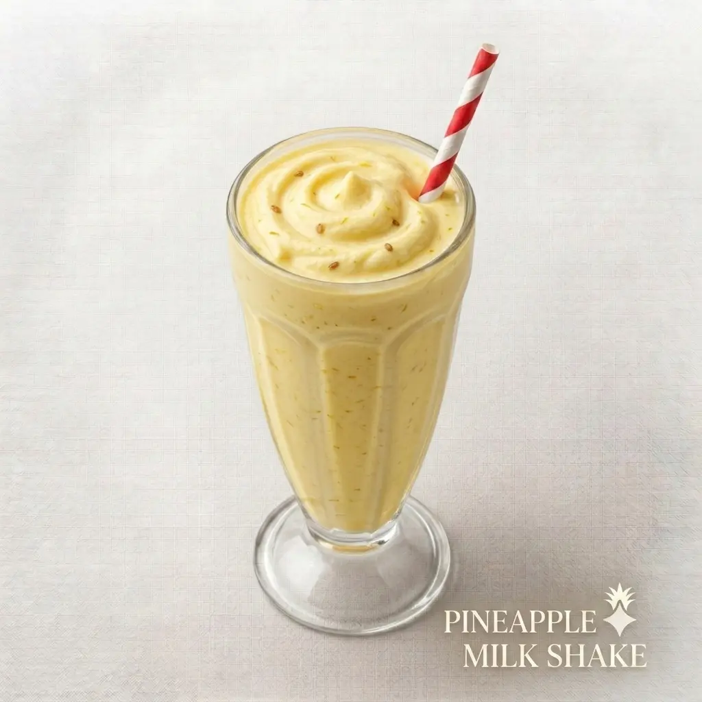 Pineapple Milk Shake